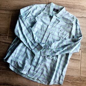 Vineyard Vines Plaid Check Slim Fit Tucker Shirt